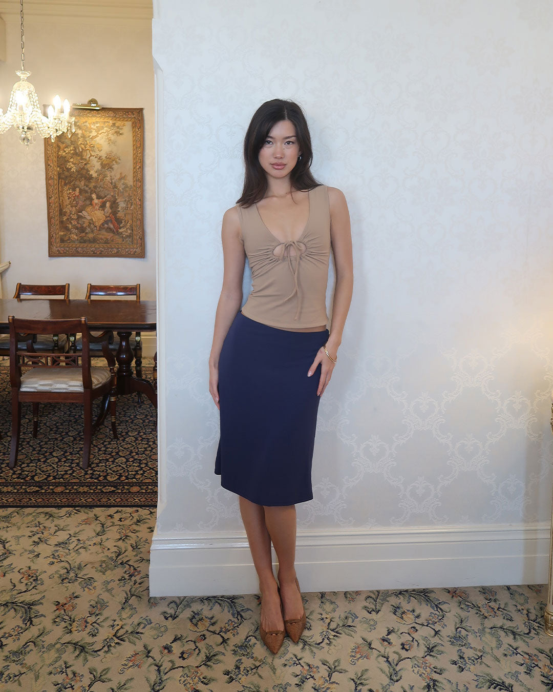 Dolly Top | Latte