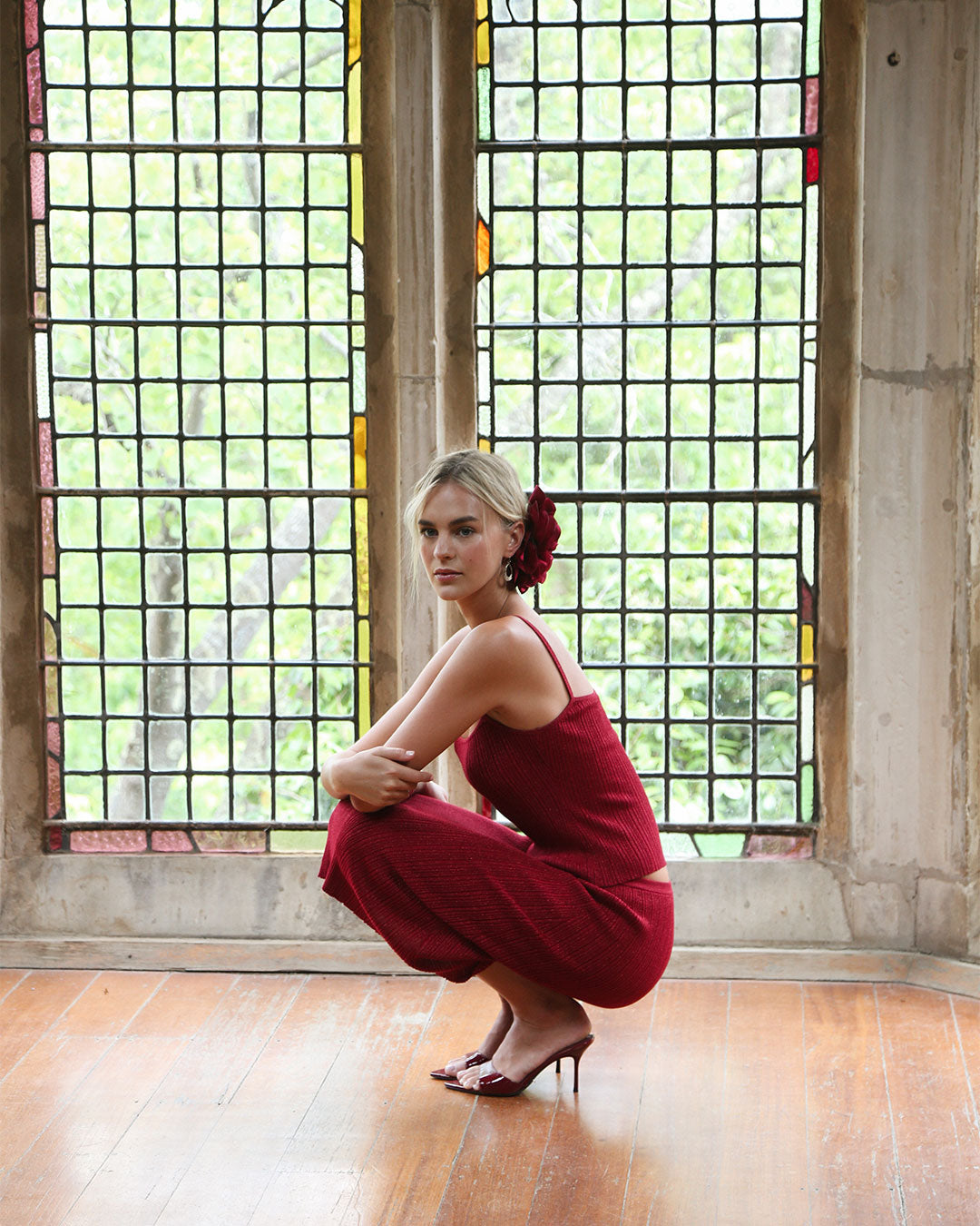 ALICIA KNIT MIDI SKIRT - VDM the Label - Resort wear