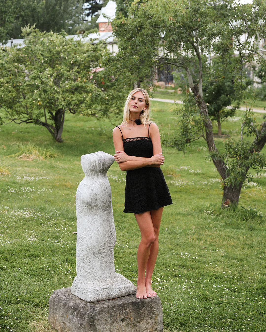 PAIGE KNIT MINI DRESS - VDM the Label - Resort wear